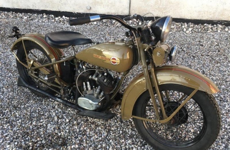 Harley davidson goud